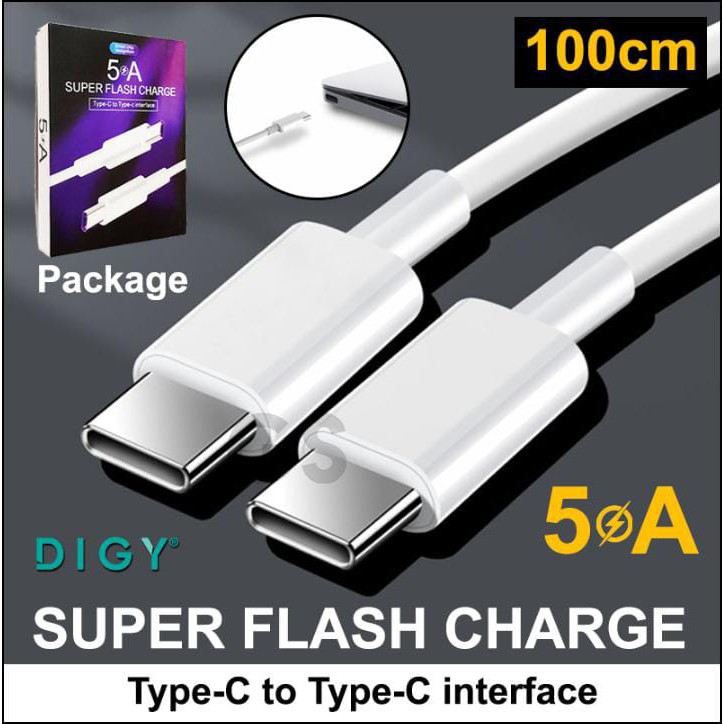 Kabel data type C to type C 5A