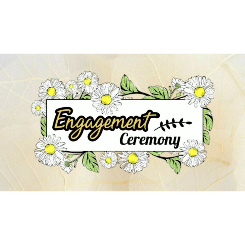 UNDANGAN VIDEO DIGITAL TUNANGAN LAMARAN ENGAGEMENT kode 02