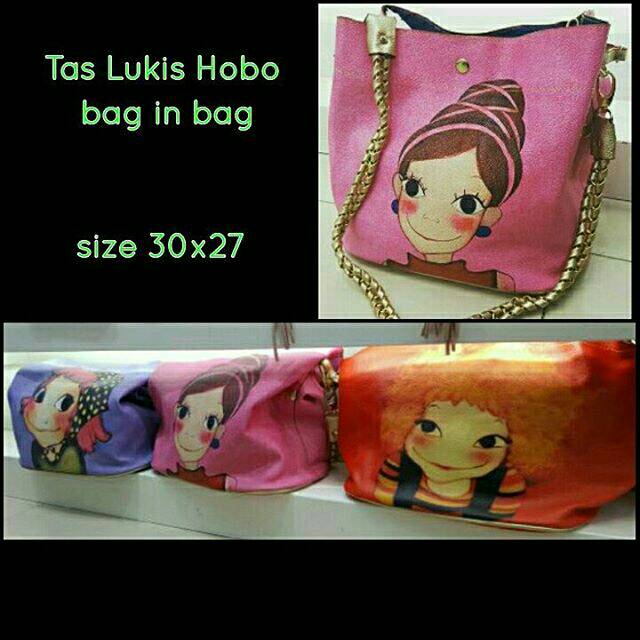 

Discount Promo Tas Lukis gambar import Hobo
