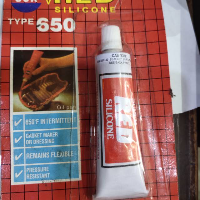 

Super red silicone 30 GR