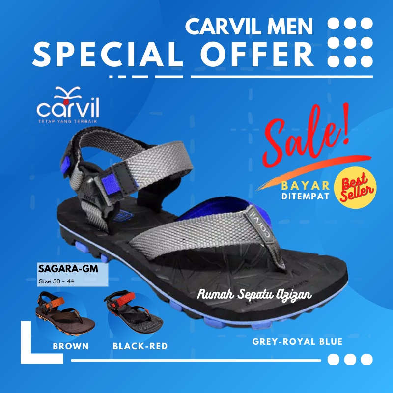 Sandal Gunung Pria | Carvil Sagara-GM | CARVIL ORIGINAL