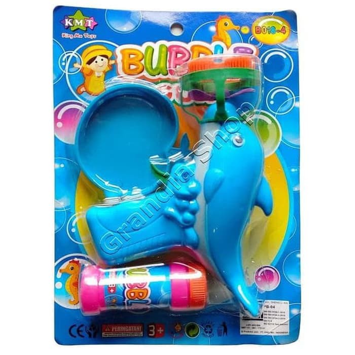 Gelembung Busa Bubble Gun Mainan Anak Tembakan Gelembung Balon - 1 PCS (Random Color)