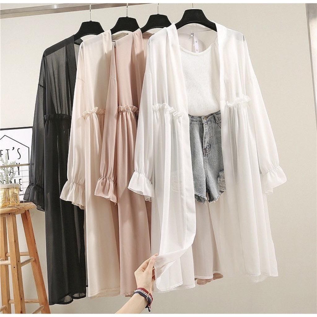 Delaya Long Outer Ceruty Premium High Quality/ Cardi Ceruty Termurah Hits Selebgram Pusatgrosir_solo-5