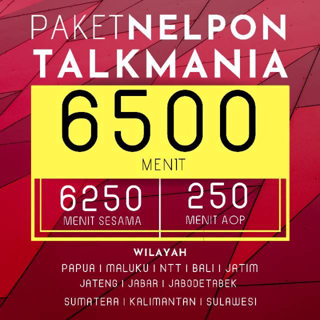PAKET NELPON / TELPON TELKOMSEL BULANAN 6.250 MENIT SESAMA 250 MENIT ALL OPERATOR 24 JAM MURAH