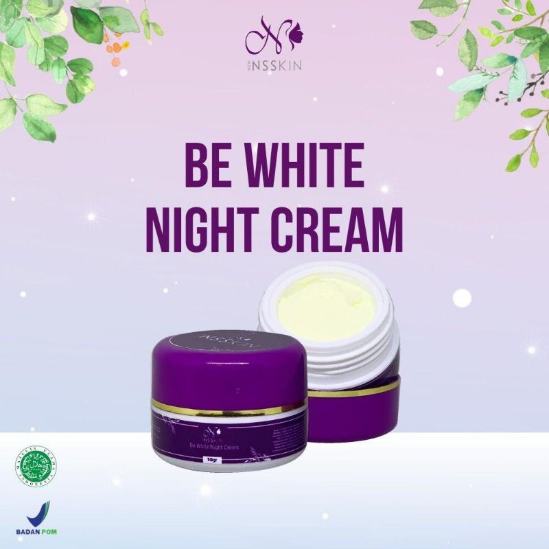 Be White Night Cream New Ns Skin Ns Skincare