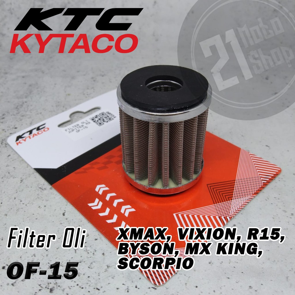 Filter Oli KTC OF-15 Yamaha Xmax Scorpio MX King R15 Vixion Byson Ori