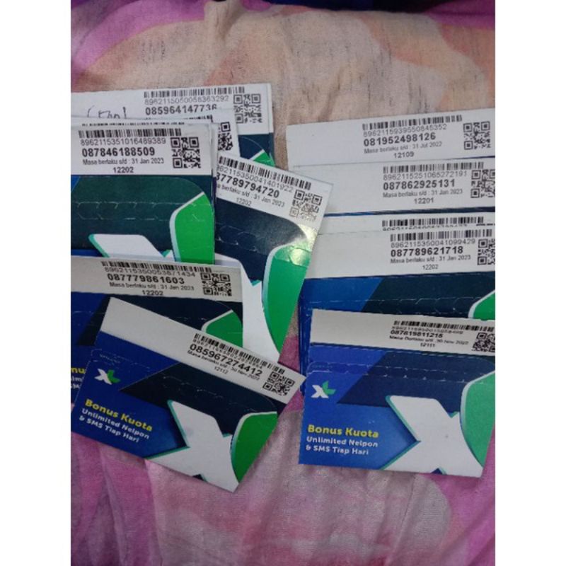 Perdana Xl Aktif Siap Pakai Bekas Pakai