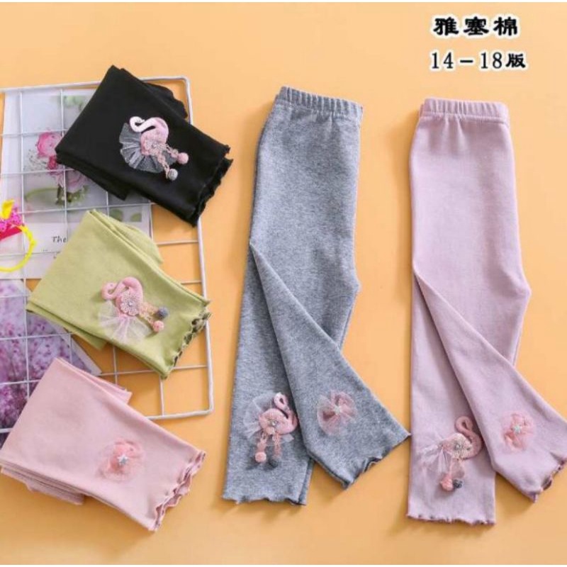 Legging Anak Perempuan / Leging anak import / Leging anak perempuan import 100% cotton import