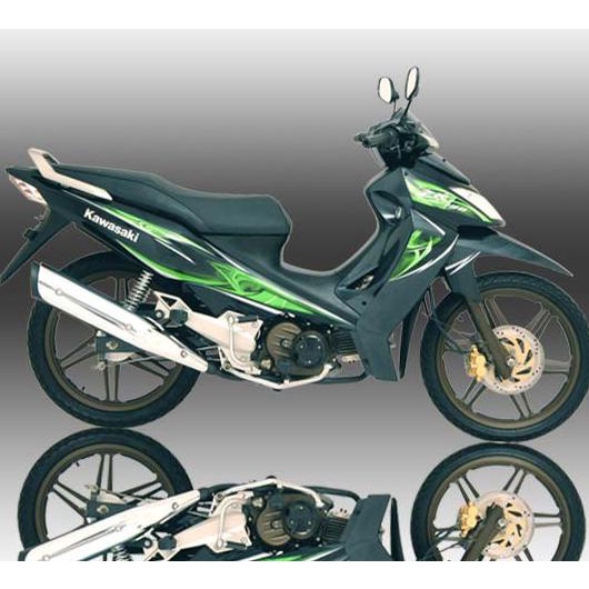 MURAH Shockbreaker Kawasaki ZX 130 ASLI