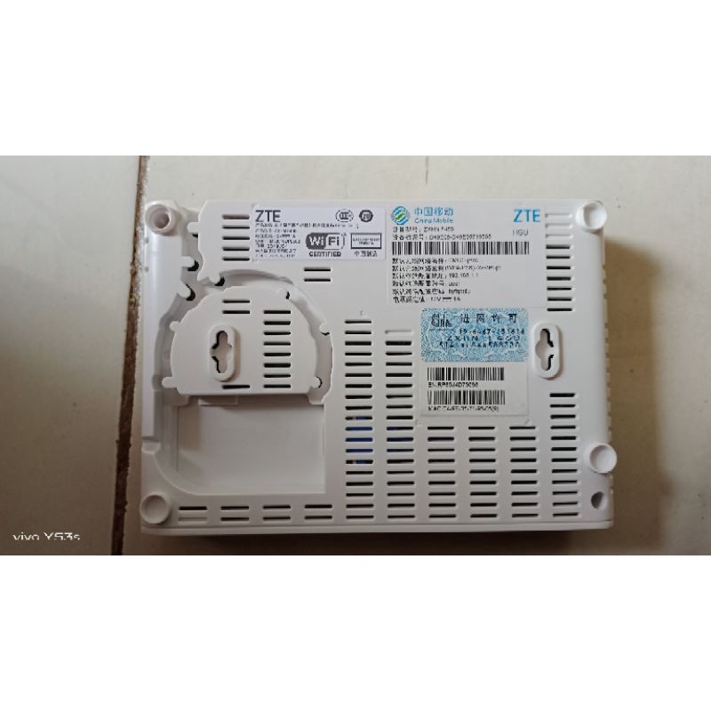 Modem EPON ZTE F460 +Adaftor