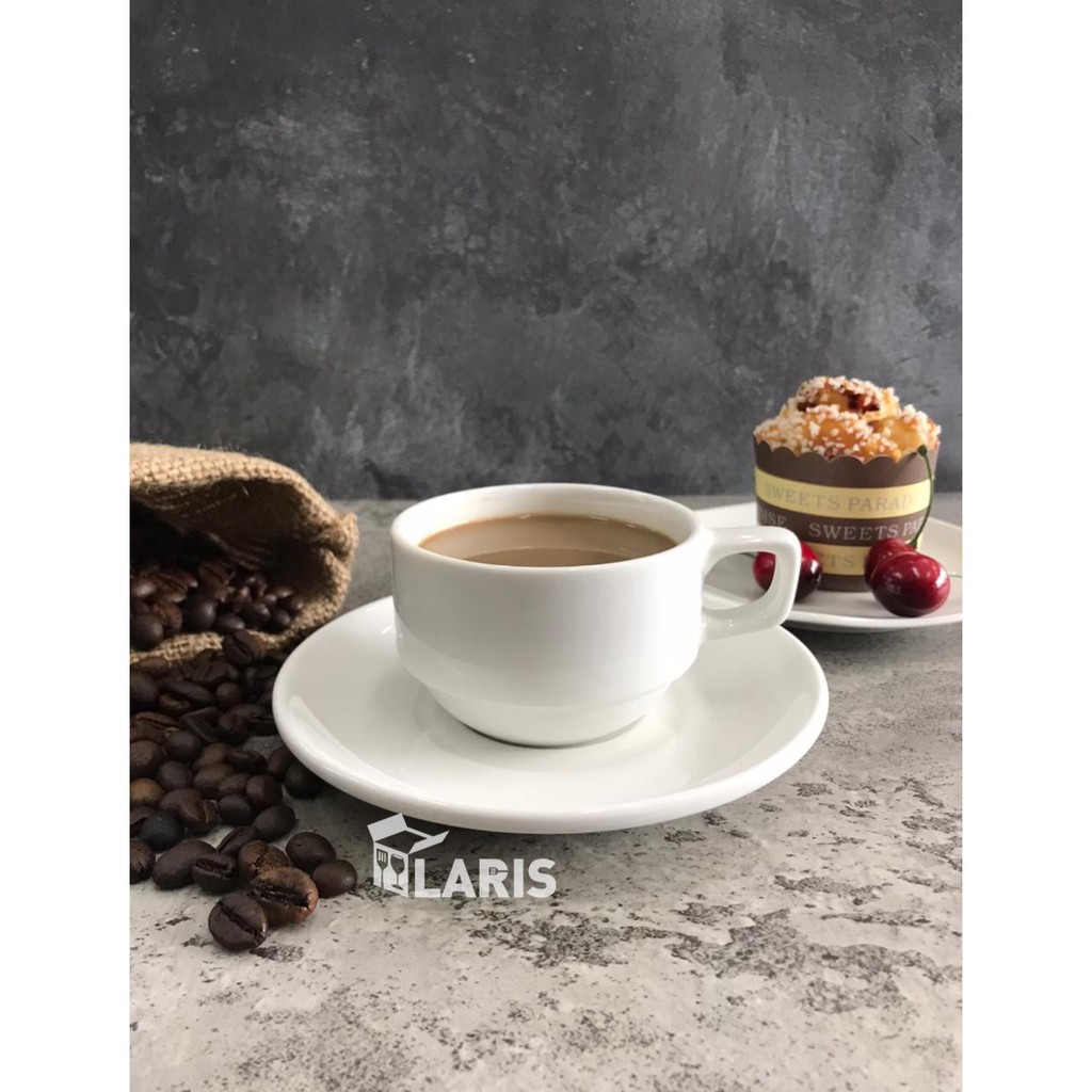 Legacy Cangkir Kopi Teh Keramik 200ml E030 / Coffee Cup