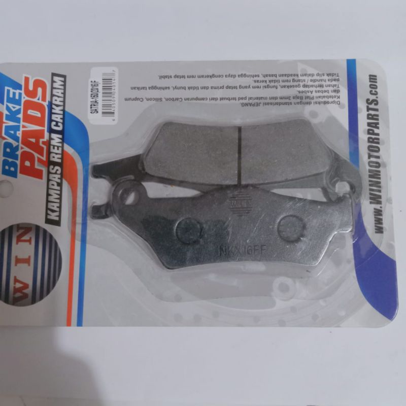 Kampas Rem Cakram Depan Satria FU 16 Merk Win