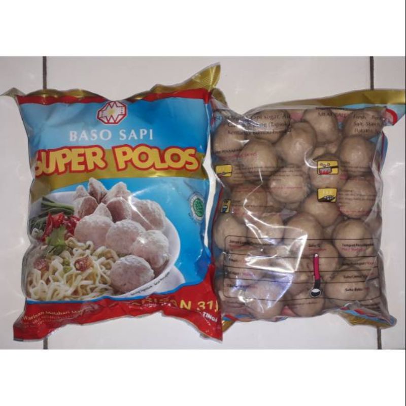 

bakso super polos isi 50