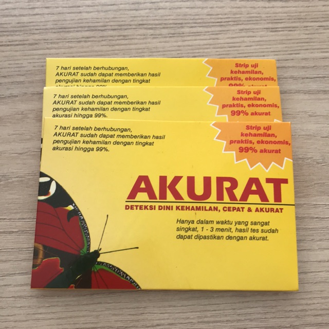 Testpack Akurat - Alat tes kehamilan