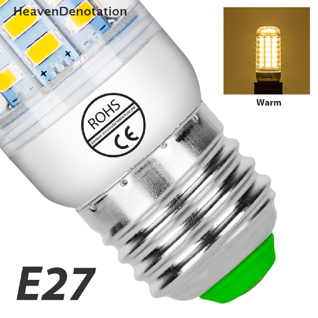 [HeavenDenotation] E27 E14 7W 9W 12W 15W 20W 25W 5730 SMD LED Corn Bulb Lamp Light warm white