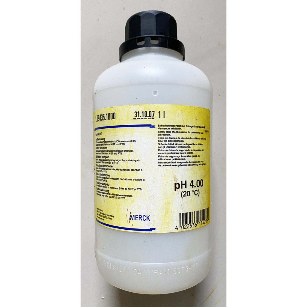 Buffer Solution pH 4 - Merck 1.09435.1000