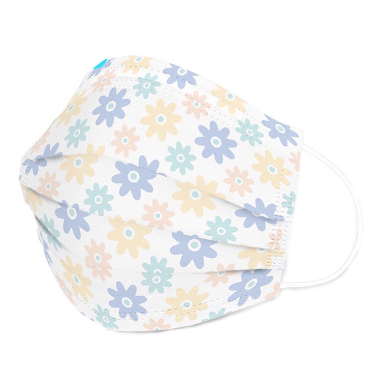 

La Floret 10 pcs Masker Wajah Medis 3 ply filter Disposable Surgical Mask Printed Pattern (Ear Loop)
