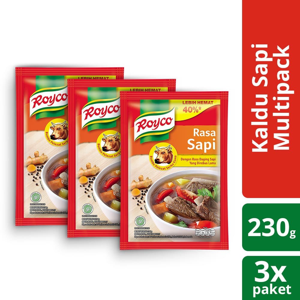 

PROMO ROYCO BUMBU KALDU SAPI 230G MULTI PACK TERMURAH
