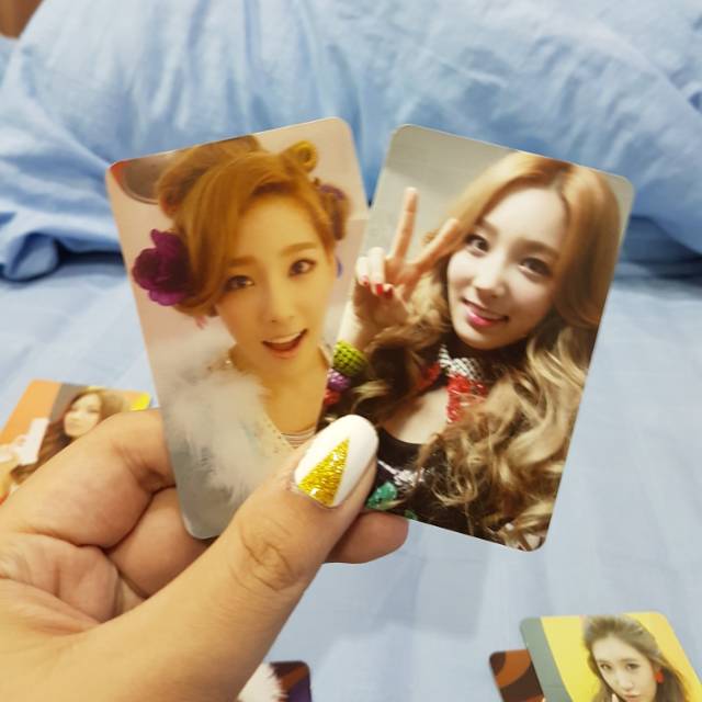 SNSD TAEYEON TWINKLE PHOTOCARD