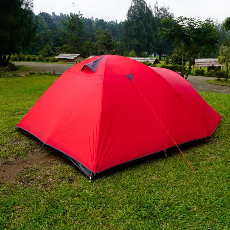 TENDA DOME CAMPING DOUBLE LAYER BORNEO 4 X GREAT OUTDOOR LIMITED EDITION - 100% ORIGINAL