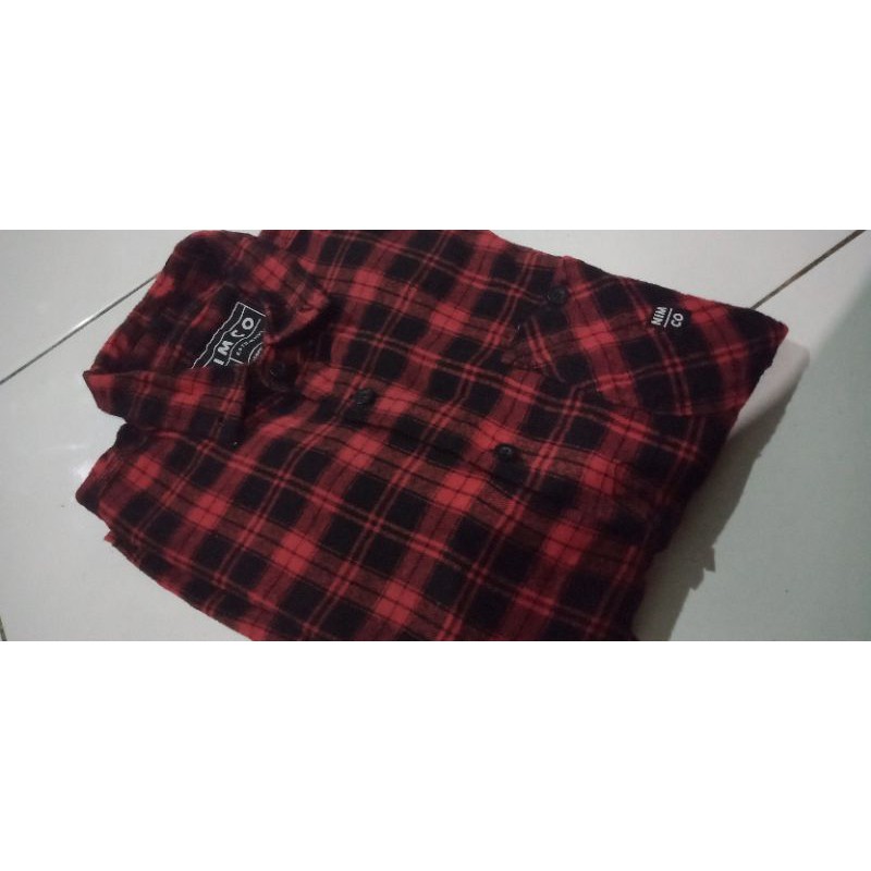 preloved kemeja flanel nimco