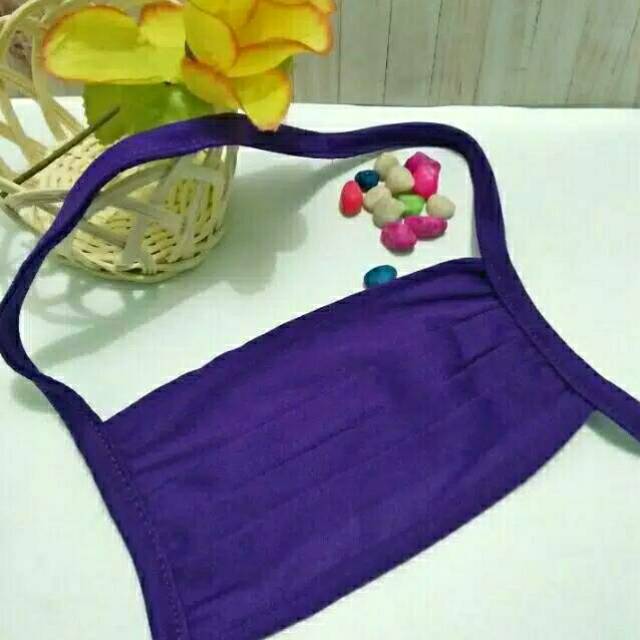 Masker hijab bahan kaos