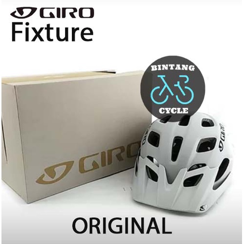 Giro Fixture Helmet Mat Grey - Mountain Bike Helmet - Helm Sepeda MTB