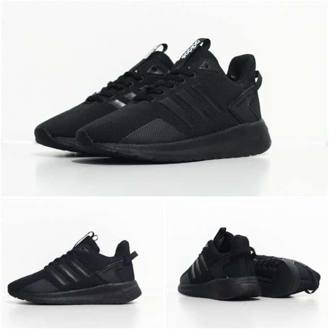 Order Langsung SEPATU SNEAKERS PRIA ADIDAS QUESTAR RIDE FULL BLACK IMPORT terbaik