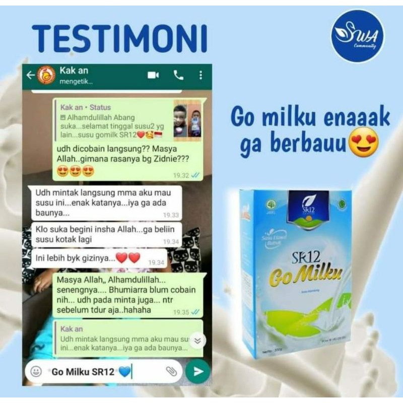 

SR12 gomilku 200gram susu kambing etawa susu segar dan gurih
