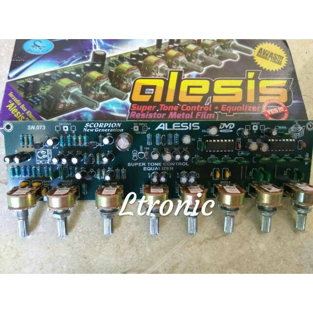 Kit Tone Alesis Kit Tone Control plus equalizer Alesis