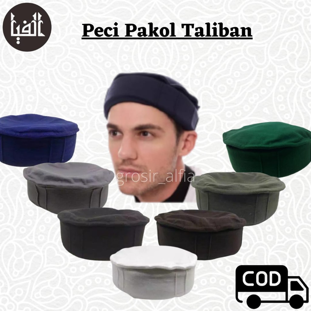 Peci Taliban Peci Pakol Peci Songkok Kopiah