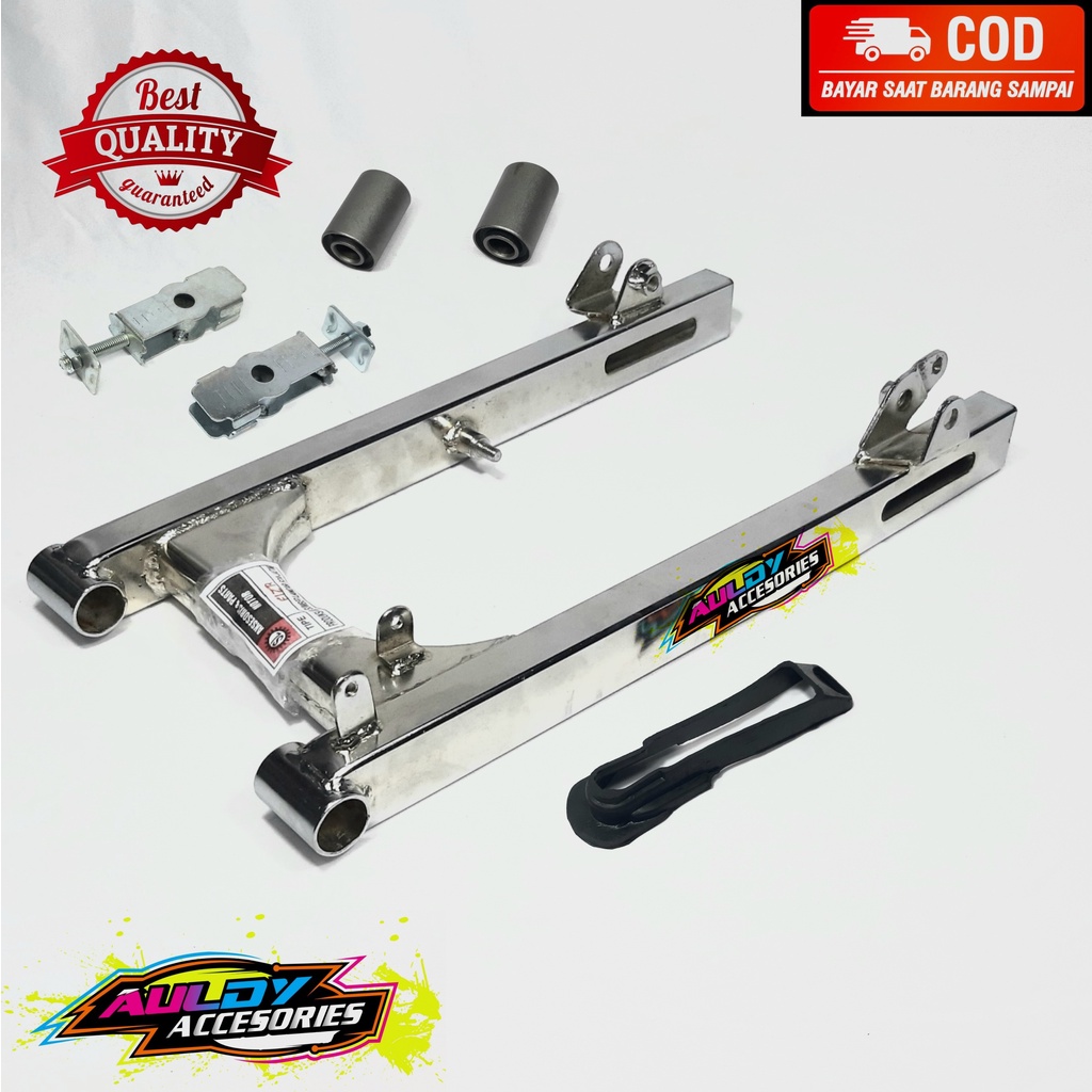 Fork Swing Arm Arem Lengan Ayun Yamaha Fizr F1zr Fiz R Vega Lama Crome Crom Tebal Full Set Standart 