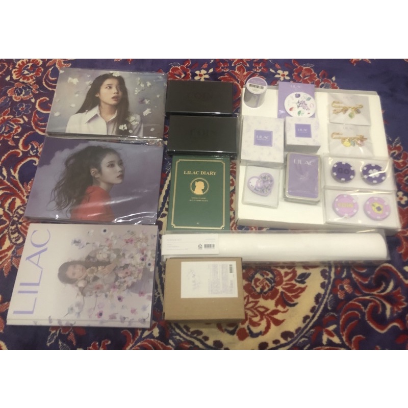 [READY STOCK] IU LILAC MERCHANDISE (MD)