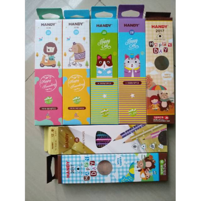 

Pensil Handy BOX isi 12
