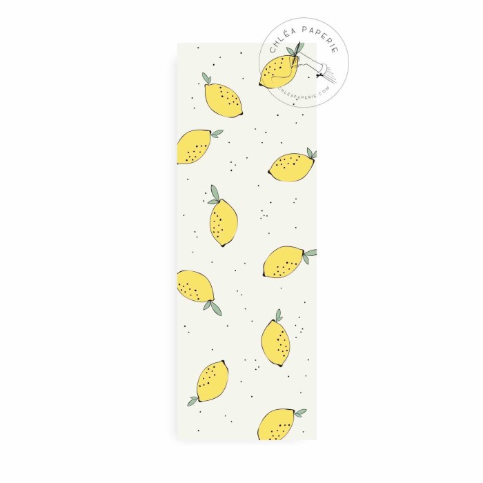 

Cantik Bookmark / Lemon Scatter / Pembatas Buku Hot Sale