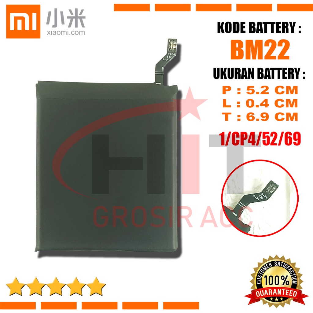 Baterai Battery Ori BM22 Xiaomi Mi 5, Mi 5 Pro , Mi 5 Prime