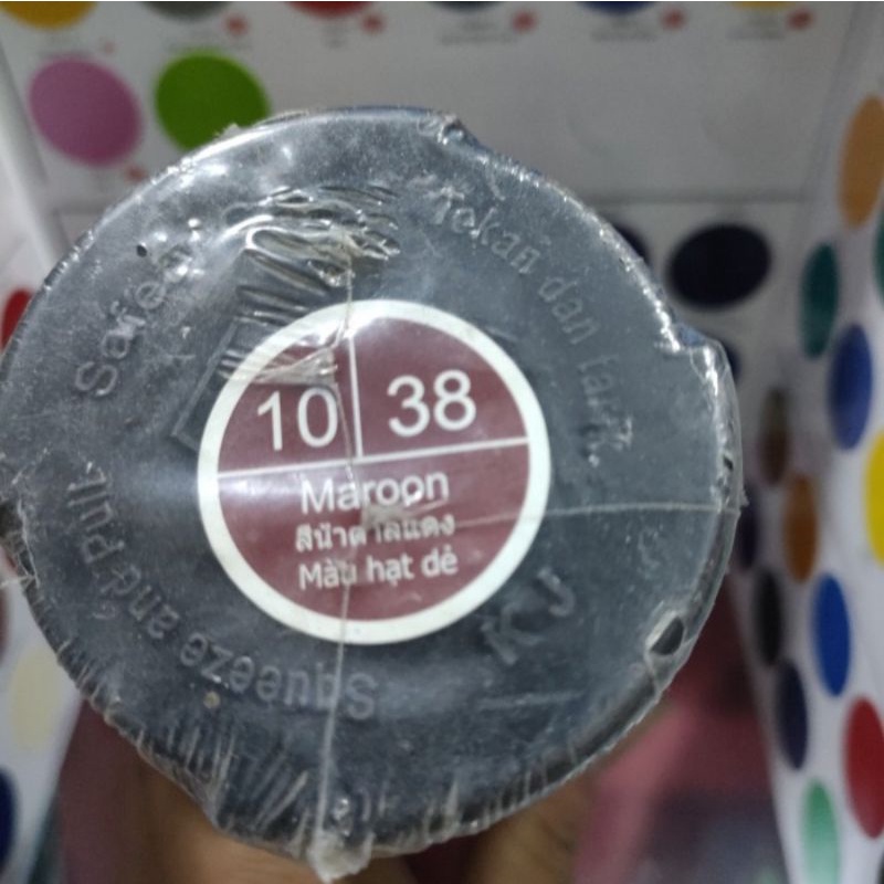 SAMURAI PAINT CAT SEMPROT WARNA STANDAR 10/38 MAROON MERAH 400 ML