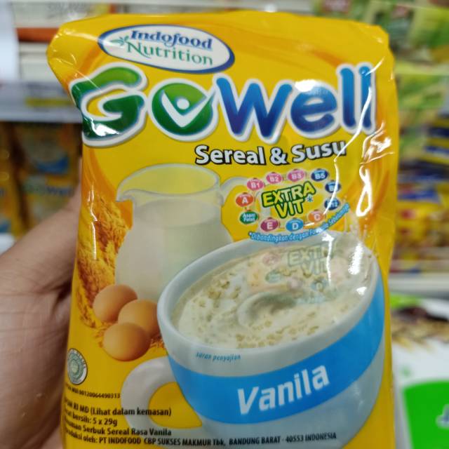 

GoWell Sereal & Susu 29 Gr