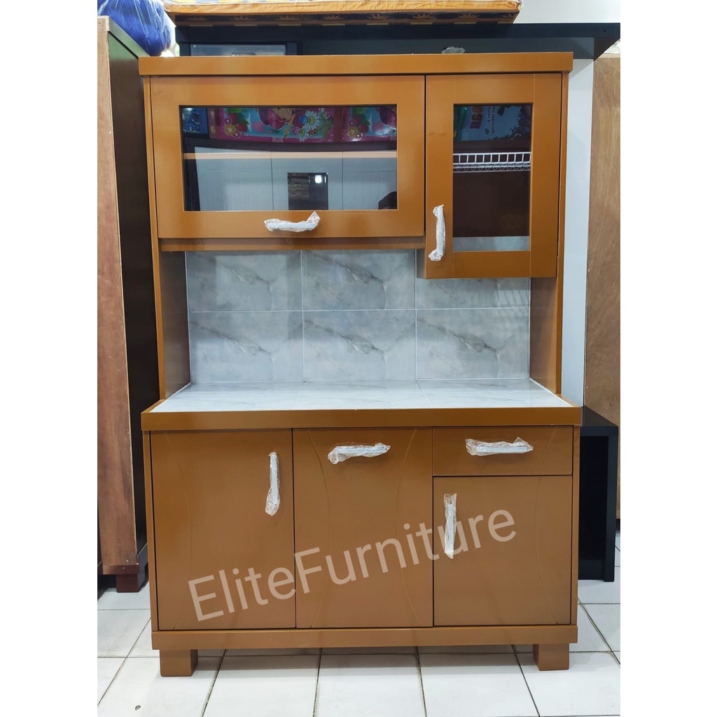 Lemari Sayur Kayu 3pintu / Lemari Sayur BLOCTEAK / Lemari Sayur Putih lemari sayur 3pintu putih body