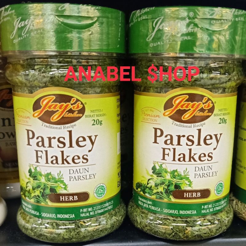 

Jay's Parsley Flakes Leaves Jays Daun Parsley Jay Peterseli