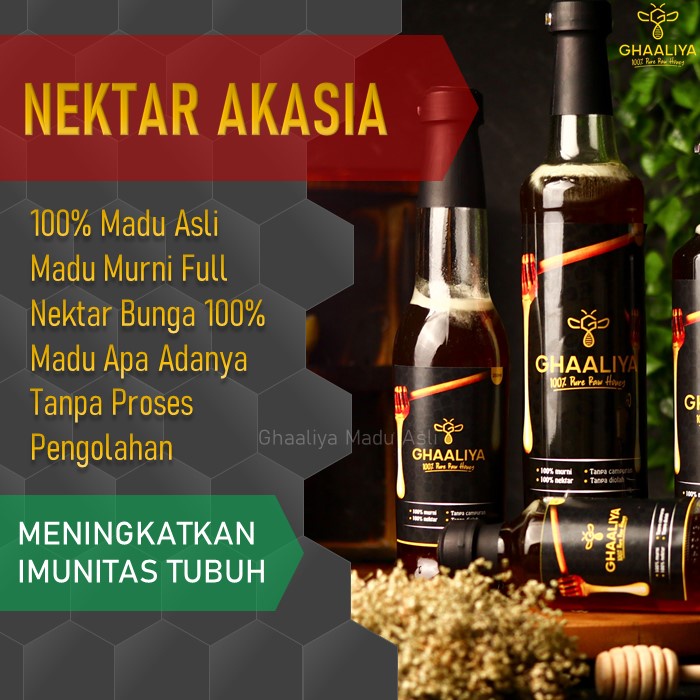 

Madu Uray Asli 100% murni Honey Ghaaliya Nektar Akasia jambi Obat maag asam lambung dan promil