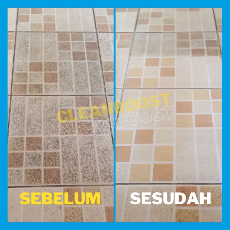Clean Boost pembersih noda kerak keramik kamar mandi wc dapur kompor toilet membandel paling ampuh