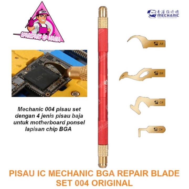 PISAU IC MECHANIC BGA REPAIR BLADE SET 004 ORIGINAL