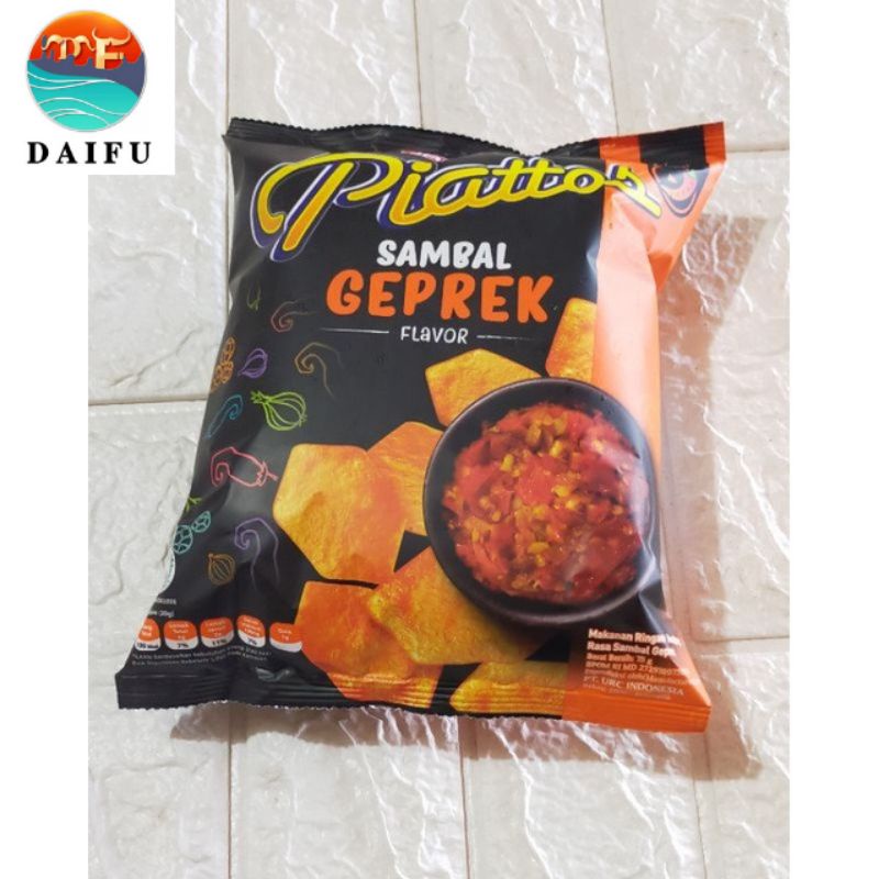 

Piattos Snack Kentang Rasa sambal geprek 78gr