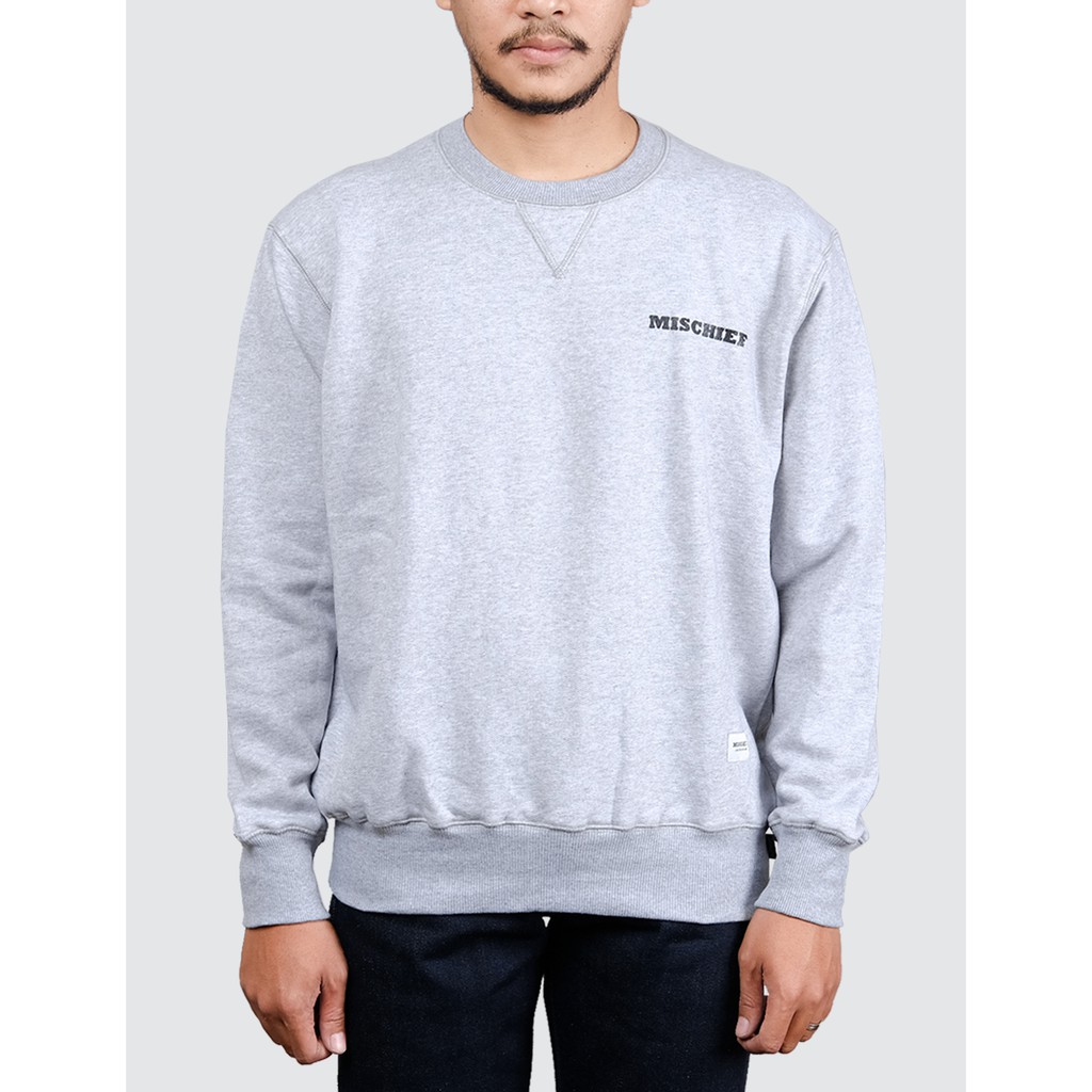 Mischief Denim - Komodo Logo Misty Crewneck