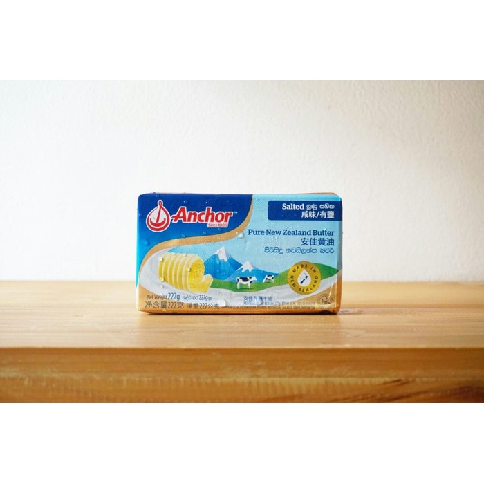 

DISKON ANCHOR SALTED BUTTER 227G (WAJIB GOJEK) MENTEGA !!!!!