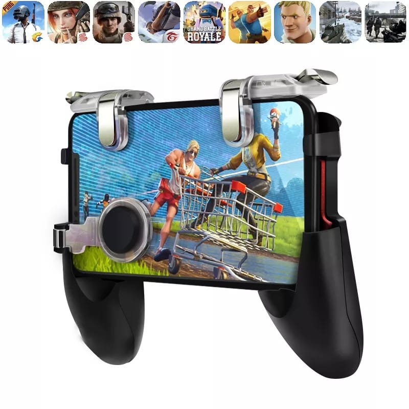 GAMEPAD SR 4IN1 PUBG FF L1 R1 PLUS POWERBANK KIPAS