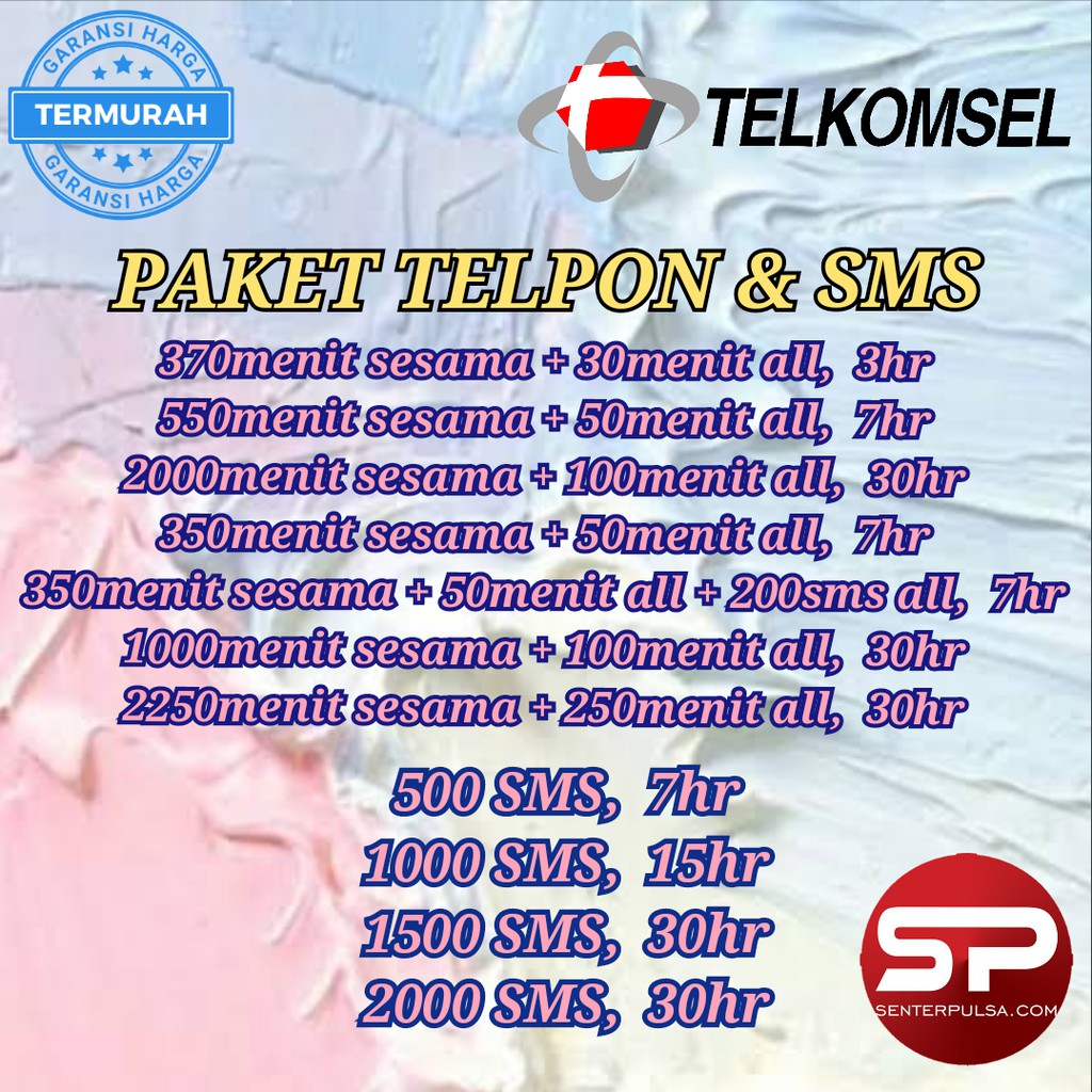 MURAH PAKET TELPON TELKOMSEL & SMS TELKOMSEL SIMPATI ...