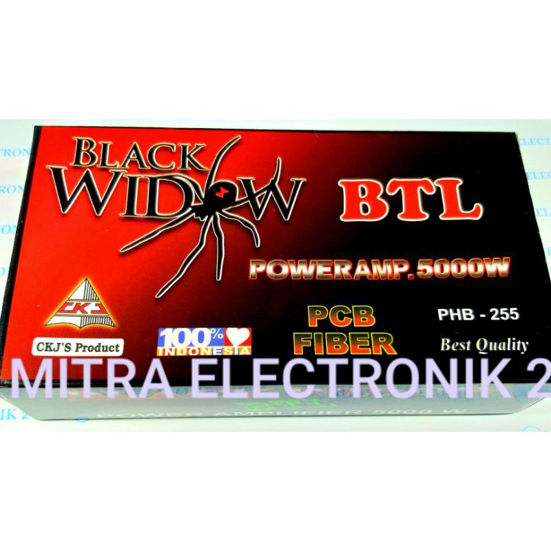 Kit BTL DRIVER AMPLIFIER 5000W MONO BLACK WINDOWS CKJ PHB 255