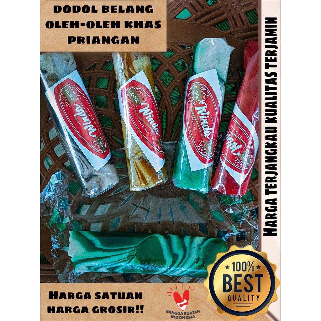 

BUKITALAM-Dodol Zebra/Belang oleh-oleh khas priangan, Wajit cililin, Wajik cililin, Makanan Murah meriah, Dodol Garut330gram